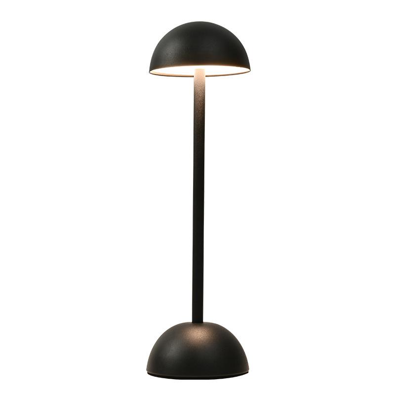 Mushroom Desk Lamp Tall Metal Desk Lamp Bar Clear Bar USB Charging Touch Desk Lamp Bedside Ambient Light