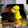 Horror Game Little Nightmares Printed Blanket Picnic Blankets Warm Blanket Soft Comfortable Blanket Home Travel Birthday Gift