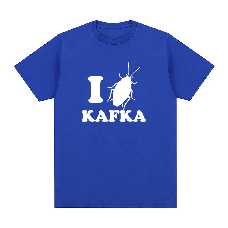 Koszulka I Love Franz Kafka Klasyczna Bawełniana Męska Koszulka Nowa KOSZULKA TSHIRT Damskie Topy