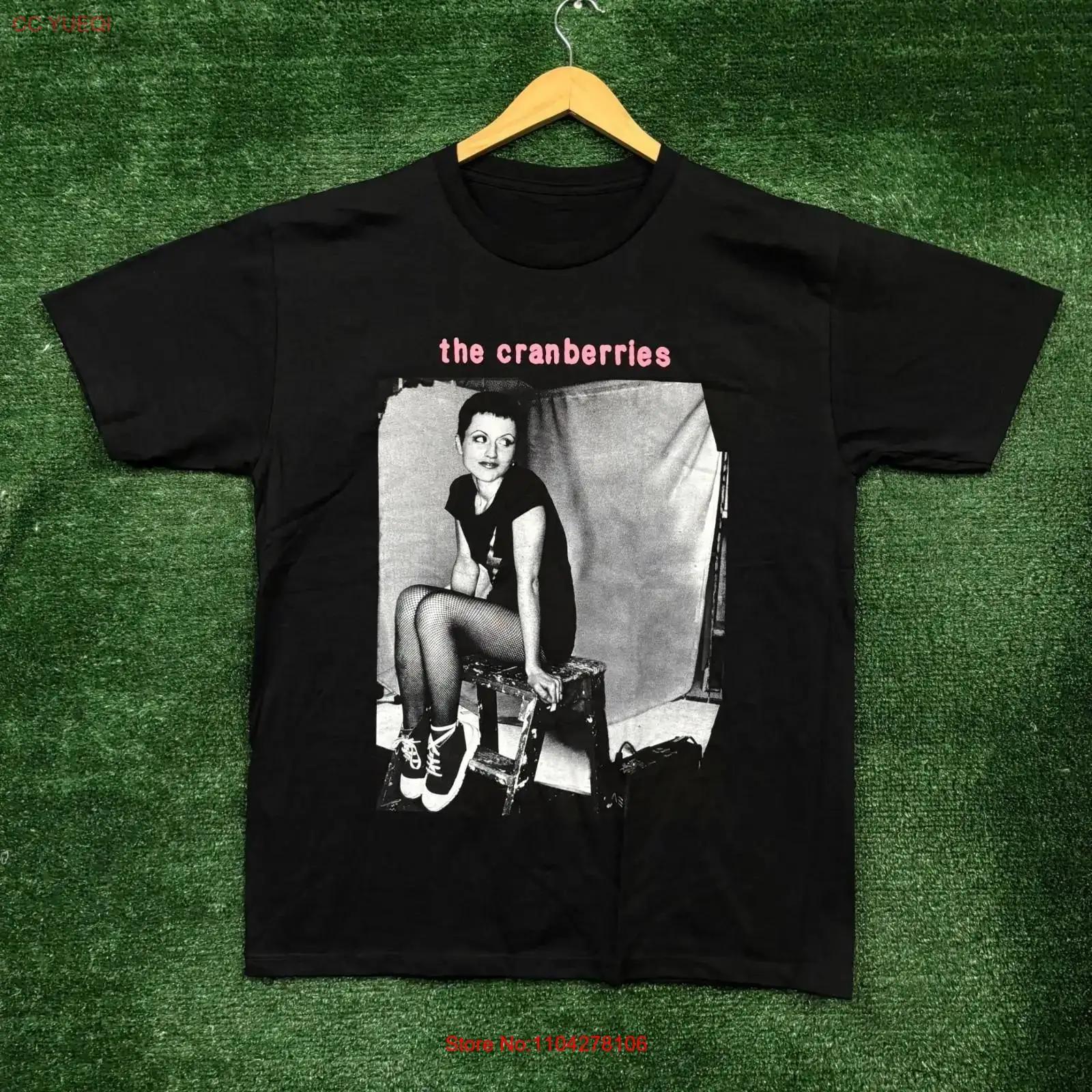 The Cranberries Футболка с принтом Dolores Рок-группа Размер L винтажная Постиранная Стильная уличная одежда Удобная мода Мягкая S разноцветный