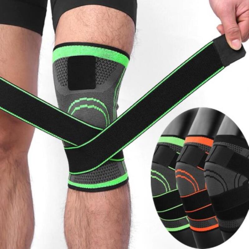 Herrcykling Jogging Knäskydd Atletiska Strumpor