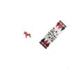 Ornament Collectible Dalecarlian Horse Figurine Animal Sculpture for Bookshelf Entrance Cabinet Home