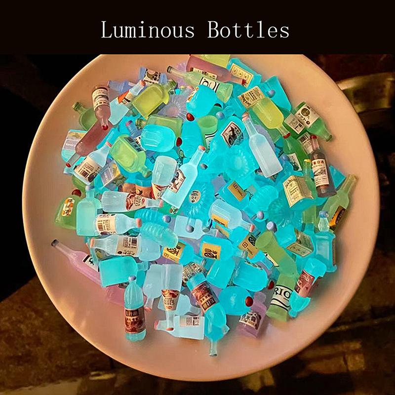 10Pcs Random Mini Independent Packaging Surprise Blind Bag Kawaii Bottle Food Model Child Birthday Party Favors Gifts