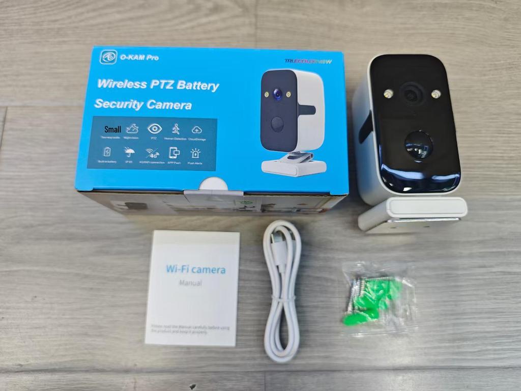 OKAM Outdoor Solar Wireless Camera with 4G, WiFi, and Built-in 5000mAh Battery (Asia Pacific Version, Low Power).