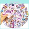 Disney Sofia Diy Waterproof Sticker Set For Guitar Suitcase Decor 50 Pieces