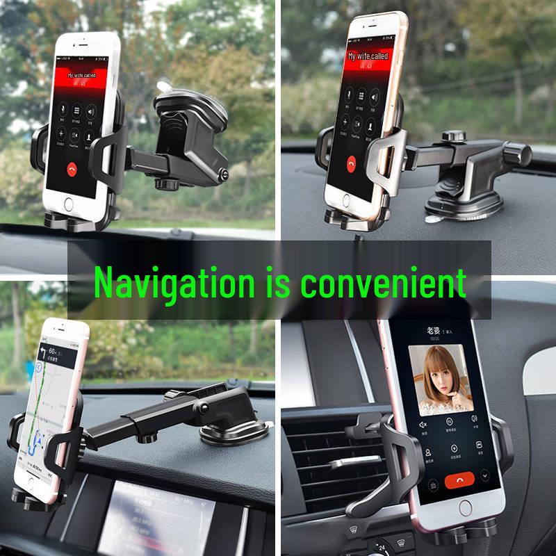 Suction Cup Car Phone Holder with Air Vent Mount