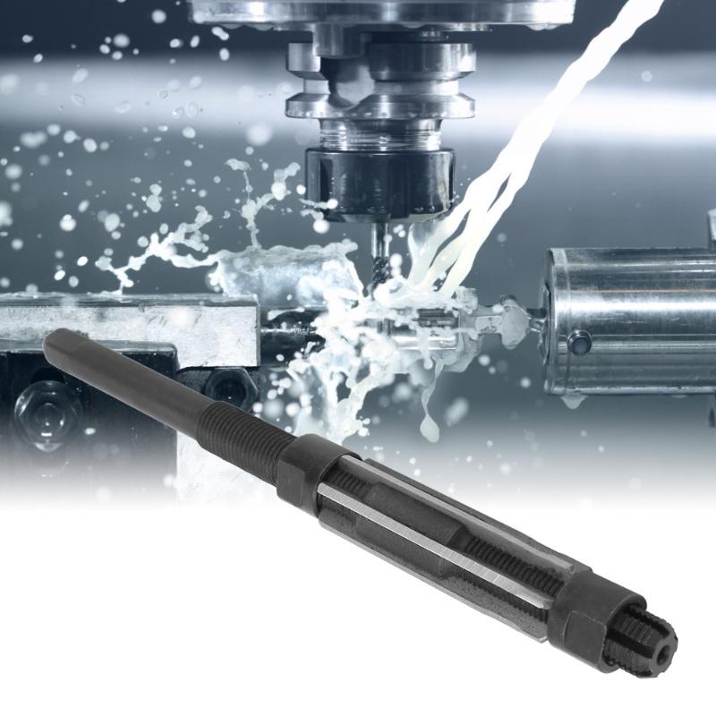 Verstellbarer Reibahle 9CRSI H8 Handreibahle Metalllochschneidwerkzeug Mit 4 Spannuten 11.75-12.75