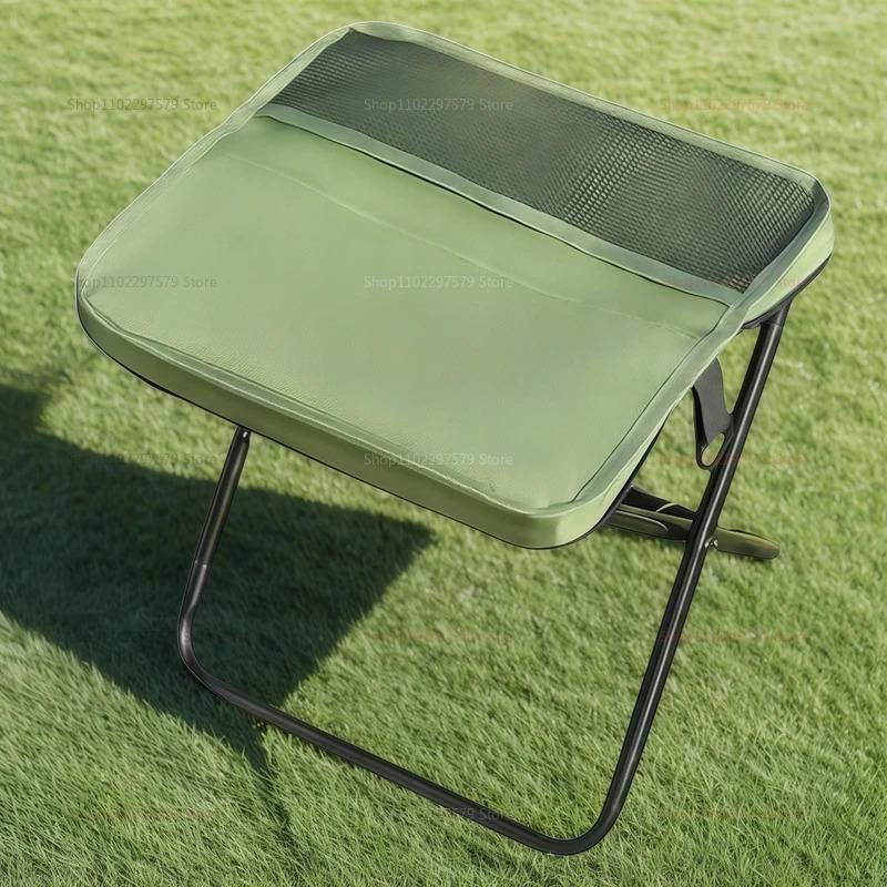Portable Foldable Backpack Stool Lightweight Camping Fishing Picnic Chair Outdoor Outdoor Adventure Seat for Hiking Travel