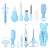 13pcs Baby Health Care Grooming Kit Nail Clipper Thermometer Toothbrush Nasal Aspirator Set