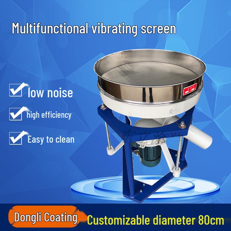 Fully Automatic Industrial Vibrating Screen for Sieving Plastic Powder with Stainless Steel Mesh
