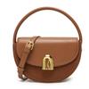 2024 Fall/Winter New Niche Design Handbag Fashionable Commuting Half-Round Bag High-End Single-Shoulder Crossbody Saddle Bag