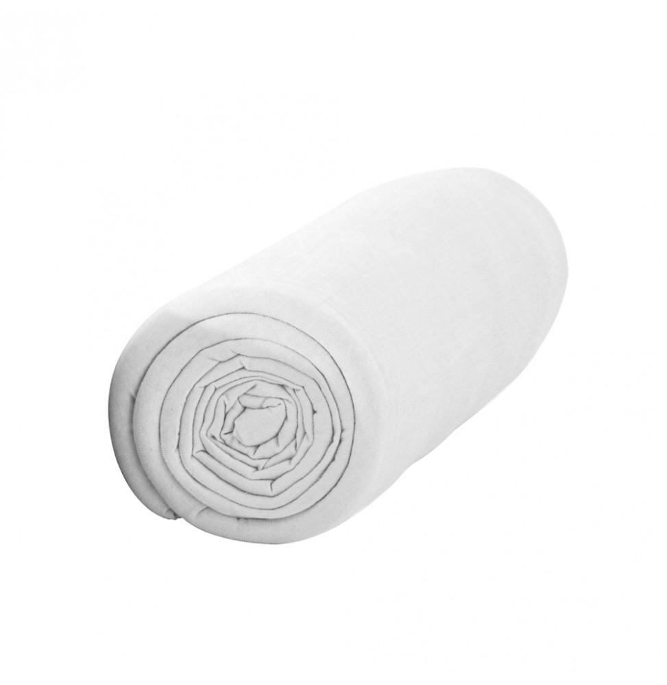 Buy Fitted Sheet 90 X 190 Cm 100 Cotton 57 Thread Count White at