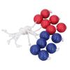 Golf Ladder Toss Balls Ladder Toss Bolo Replacement Set Outdoor Lawn Yard Beach Game for Kids Adults Family 3 Red 3 Blue