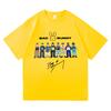 Love 2025 Summer Pure Cotton Men S and Women S 2D Style Graffiti Picture Print Trendy T-shirt Tops with Multiple Styles