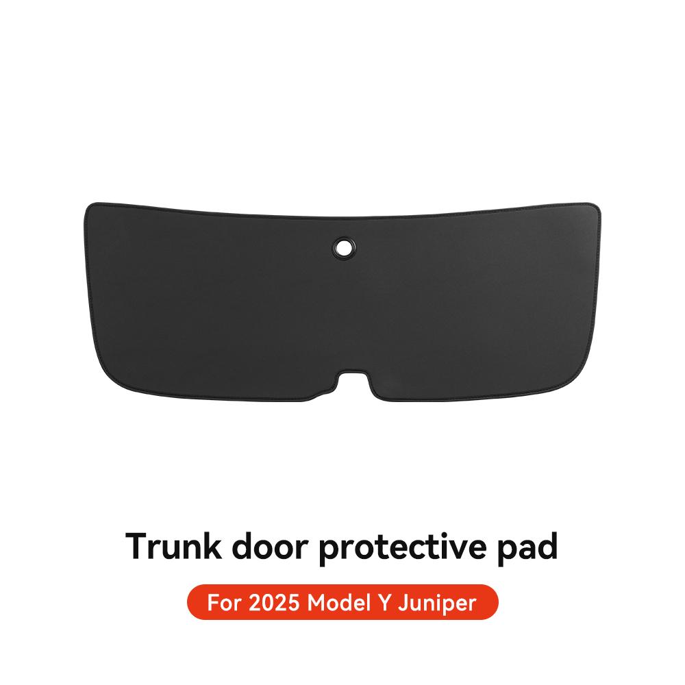 YZ For Tesla Model Y Juniper 2025 New Leather Trunk Mats Fully Surrounded Waterproof Non-Slip Liner Custom Floor Mat Accessories
