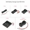 1X 2X 3X 4X Aaa Battery Holder Case Aaa Cell Storage Box Battery Container