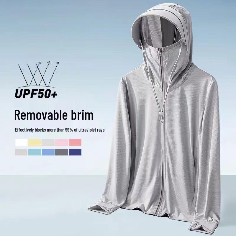 Men's Summer UV Protection Lightweight Breathable Outdoor Shirt for Fishing & Cycling