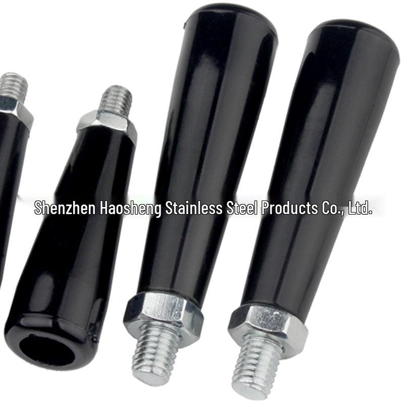 

Бакелітова поворотна ручка-гвинт для верстата: Рукоятка M8/M10, наскрізний отвір. M8