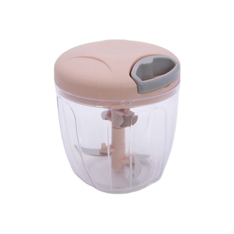 

Multifunctional Vegetable Cutter Pull Rope Manual Mixer Household Garlic Puree Complementary Food Production