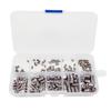 200pcs M3-M8 Allen Head Socket 10 Size Grub Screws Full Range Size Drive Cup-Point Set  Door Handles