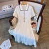 Plus Size Women's Summer Loose Mid-Length Slimming Dress