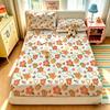 3pcs Colorful Floral Printed Coreless Bed Sheet Set, Multi Size Soft Bed Cover, Bedroom Bedding, Gift Decoration
