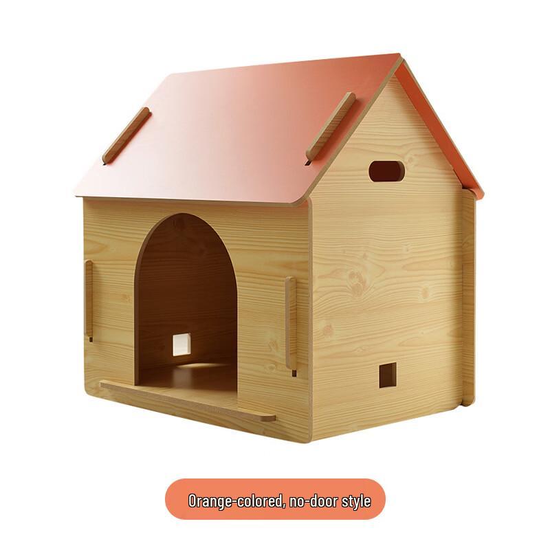 ZISIZ Wooden Pet House & Crate