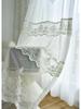 European Curtain Embroidery Living Room Bedroom Balcony Transparent Curtain Curtain Window Screen