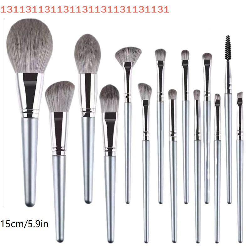 Ultra Soft 14 Pcs Makeup Brush Set Soft Bristle Full Face Loose Powder Eyeshadow Brush Professional Cosmetic Brush