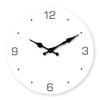 Modern High-Standard Minimalist White High-Standard Pattern High-Standard Wooden Superior-Grade Wall First-Class Clock Superior-Grade For