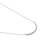 Necklace K10 White Gold Diamond Lure AJBN136340DI [Vendome Aoyama] [Official]