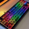 Odolnost PBT Klávesnice 130ks/Sada S Potiskem Tepelnou Sublimací Boční Gravírování Klávesnice Pro Zlepšení Zkušenosti s Psaním