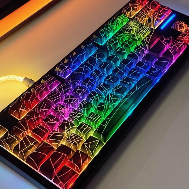 Odolnost PBT Klávesnice 130ks/Sada S Potiskem Tepelnou Sublimací Boční Gravírování Klávesnice Pro Zlepšení Zkušenosti s Psaním