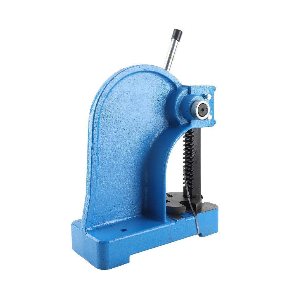 1T Manual Desktop Hand Punch Press Machine Metal Arbor Press Tool