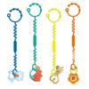 Multifunctional Baby Bottle  & Toy Holder Soft Silicone Cup Strap Colorful Infant Bottle Leash Essential for Strollers