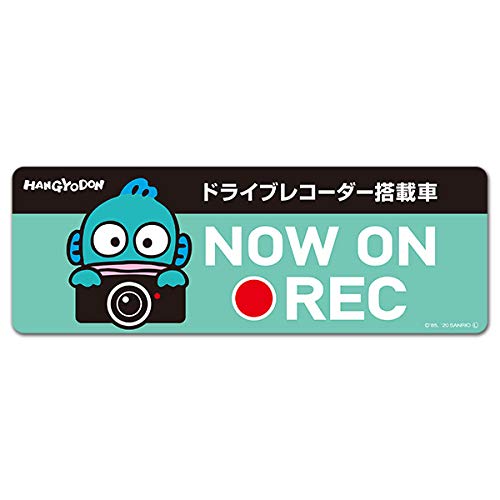 Hankyodong Car Recorder Sticker Magnet Sticker Car with Dash Cam [NOW ON REC] Slim Type