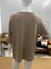 Women's Solid Color Slimming V-Neck Knit Sweaters - European & American Style, Three-Quarter Sleeves