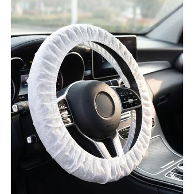 20/50 STUKS Wegwerp Non-woven Stuurwielhoezen Verdikt Stof Oliebestendig Beschermer voor Auto Reparatie 4S Winkel