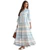 European and American fashion slim-fitting long dress women's 2026 summer new casual vacation skirt