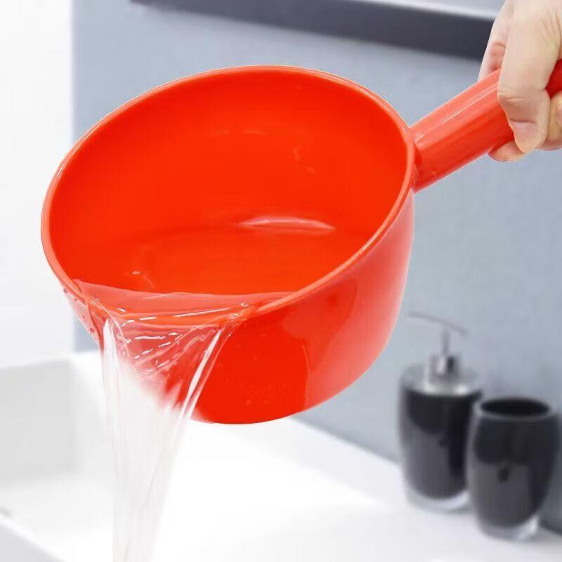 Si Gang 20L Red Plastic Bucket with Lid