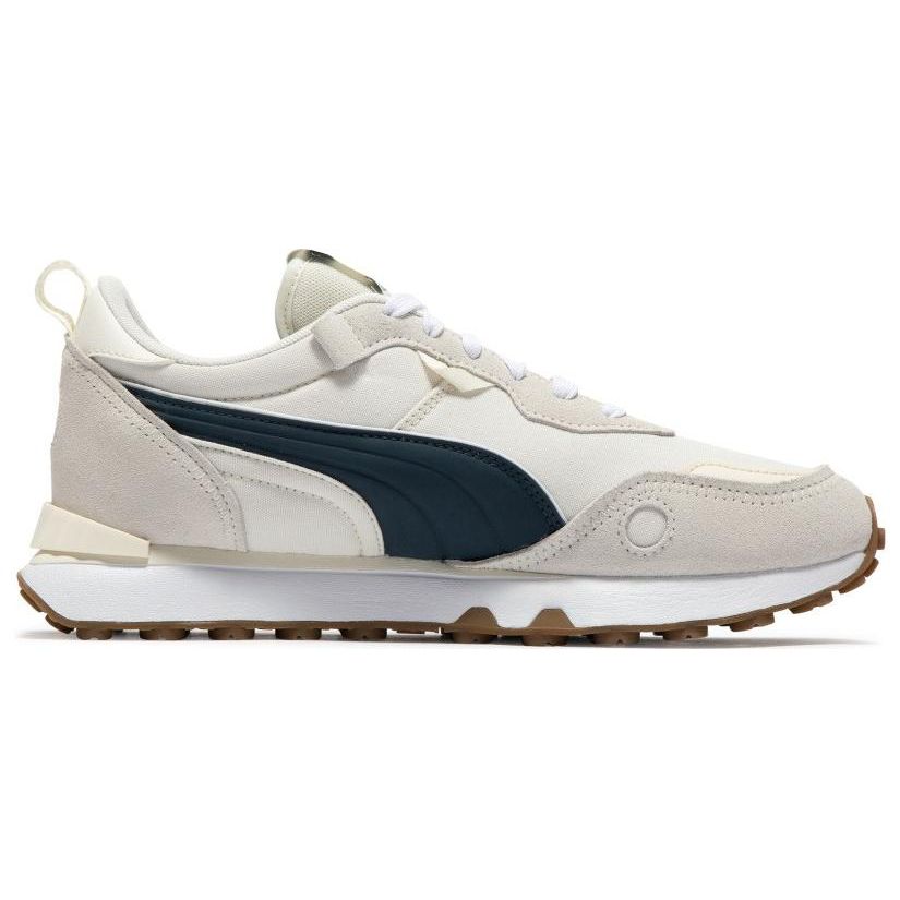 PUMA Rider FV White Beige Black Unisex Sneakers 391925-03