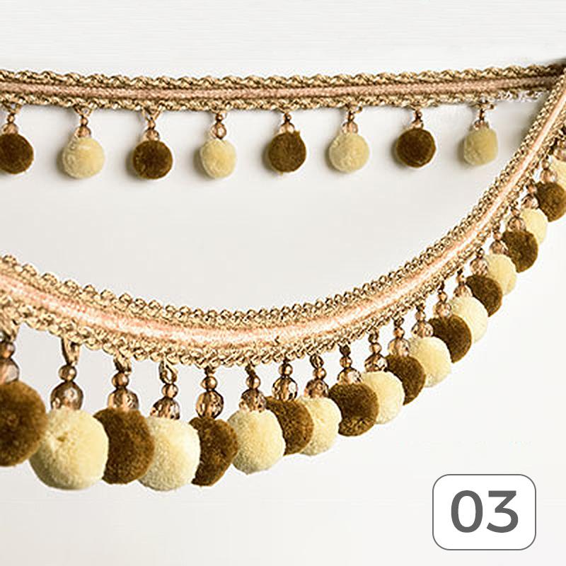 1 метр помпон шарик бахрома вышивка лента кисточка край отделка шторы подушки обивка бахрома шитье декор своими руками принадлежности 1M