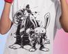 Unisex Sam and Max Gaming T-Shirt, Retro Videospiel Shirt