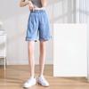 Summer Comfortable Plus Size Denim Shorts with  Lightweight Design for Women