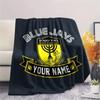 Custom Name Beitar Jerusalem Flannel Blanket, High Quality Comfortable for All Seasons, Home Decor, Warmth and Comfort