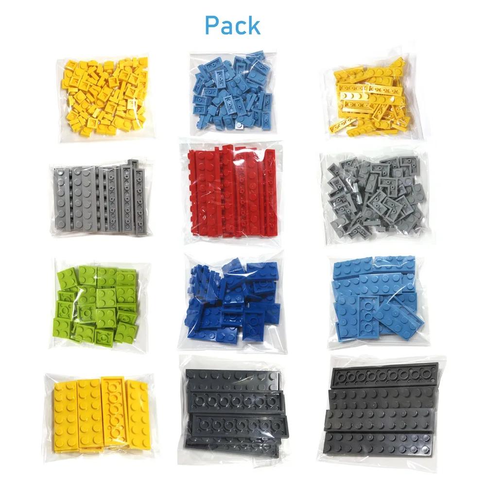 40Pcs Self-Assembly High-Standard Building-Set Building-Bricks High-Standard Thin High-Standard Figurineures Construction Pieces High-Standard