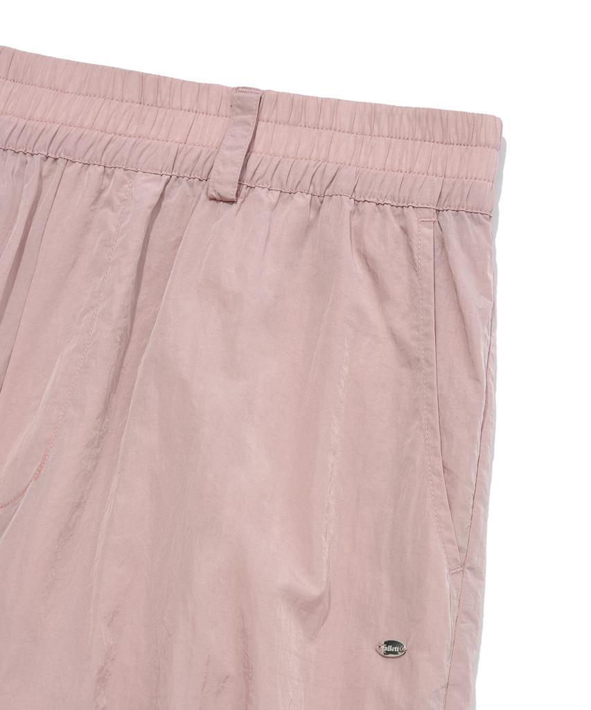FALLETT Cut-Out Layered String Pants Pink