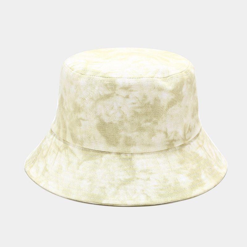 

2024 Spring New Arrival Tie-Dye Bucket Hat Men s Fashion Trendy Gradient Color Bucket Hat Women s Outdoor Travel Sun Protection Hat Light gray M
