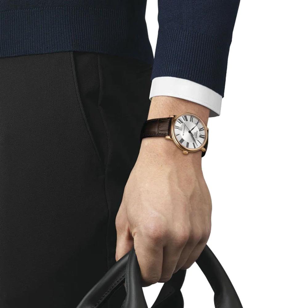 Tissot Kason Zen I Collection Movimiento Mecánico Automático Resistencia al Agua 50 metros Reloj para Mujer Esfera Plateada T122.207.36.033.00