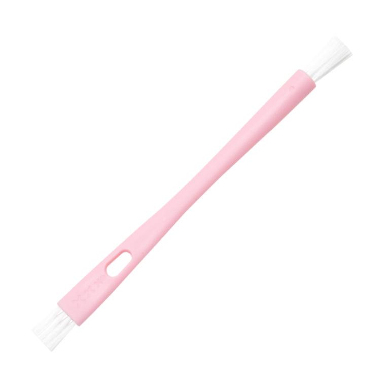 Dual-Head Cleaning & Milk Frother Brush for Coffee Machines